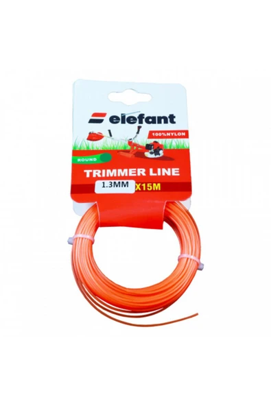 Tırpan Misinası Motorlu Tırpan Yuvarlak Misina 1,3mm x 15 metre - Resim 2