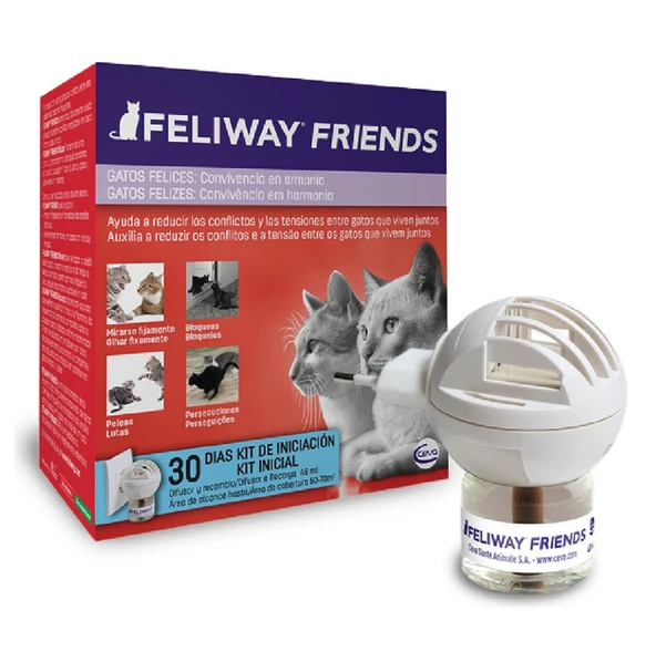Feliway Friends Difüzör 30 Günlük Başlangıç Kiti 48ML Kartuş