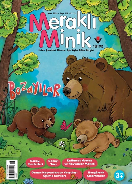 Meraklı Minik Dergi Mart 2025 (3-6 yaş)