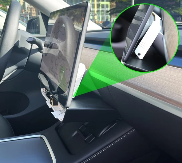 TESLA MODEL Y UYUMLU EKRAN ALTI EŞYA GÖZÜ - 4