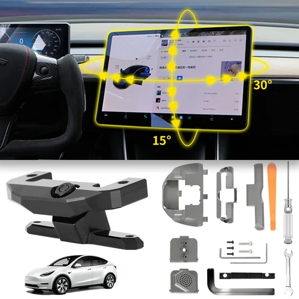TESLA MODEL 3 - MODEL Y UYUMLU EKRAN DÖNDÜRME APARATI