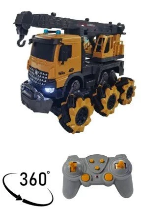 Uzaktan Kumandalı Full Fonksiyon 2.4G Kamyon Bom Vinç 1:14 Ölçek İnşaat Sahasının Patronu Siz Olun!