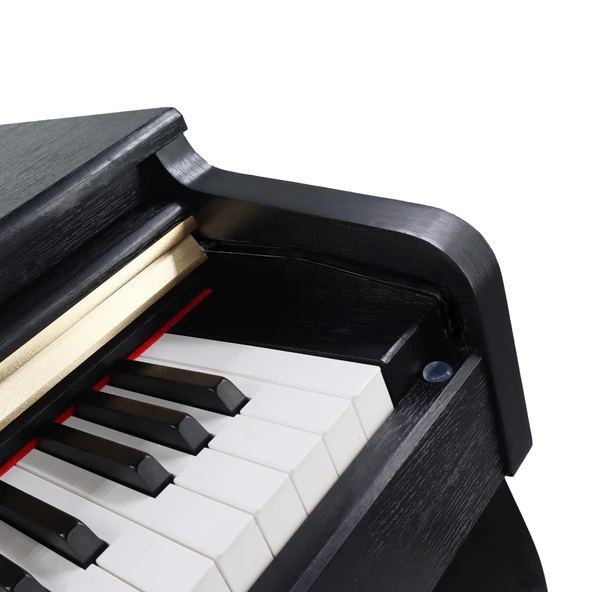 Jwin Sapphire SDP-214 Çekiç Aksiyonlu 88 Tuşlu Dijital Piyano + Tabure - Siyah - 4