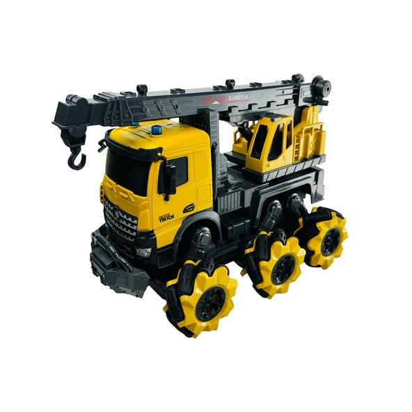 Uzaktan Kumandalı Full Fonksiyon 2.4G Kamyon Bom Vinç 1:14 Ölçek İnşaat Sahasının Patronu Siz Olun! - Resim 2