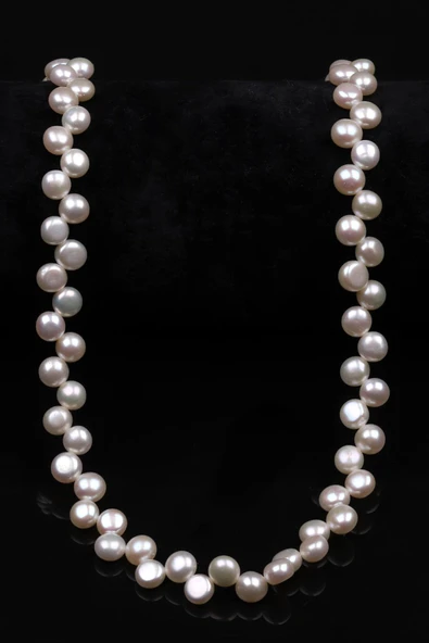 İnci Doğal Taş Dizi 6 mm Şekilsiz Kesim - Resim 2