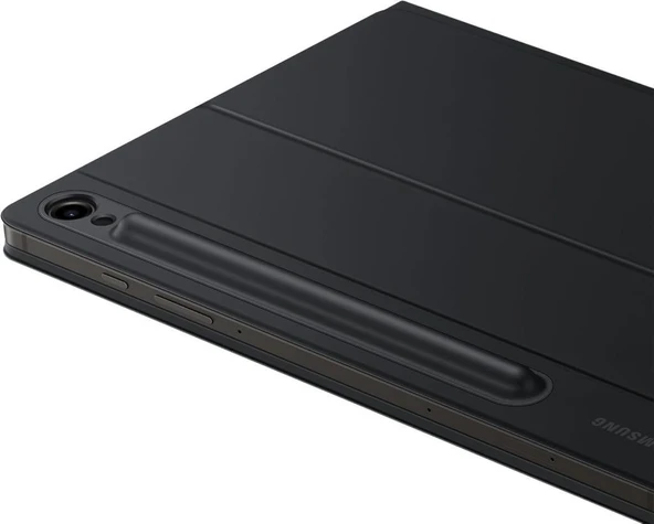 Samsung Galaxy Tab S9 / S9 FE Mousepadli Klavyeli Kapaklı Kılıf - Siyah Teşhir - 2