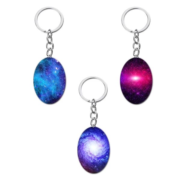 Epoksi Çoklu Silikon Kalıp Anahtarlık Kalıbı Oval Seri Döküm Kalıbı 4X6 CM 20 Li - Resim 4