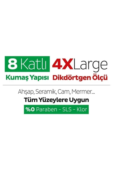 SLEEPY Easy Clean Mopa Uyumlu Yer Temizlik Havlusu Karma Paket 3X50 (150 Yaprak) - 7