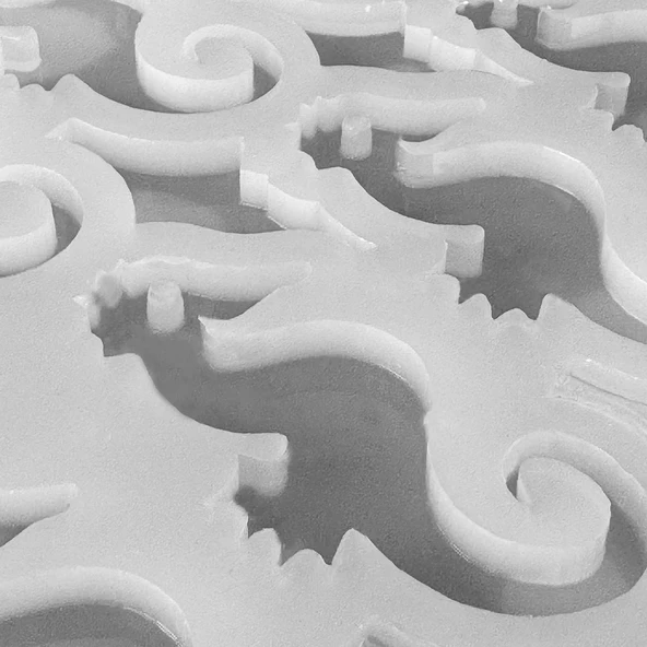 Epoksi Silikon Kalıp Çoklu Deniz Atı Delikli Kolye Anahtarlık Küpe Kalıbı 16 Lı - 2