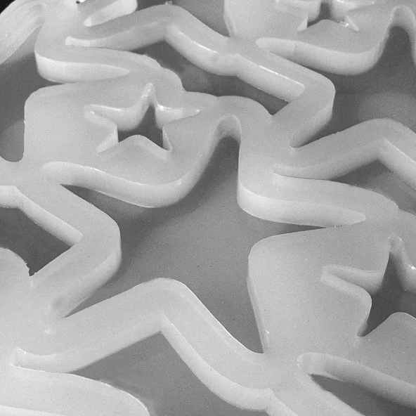 Epoksi Silikon Kalıp Çoklu Deniz Yıldızı Kolye Anahtarlık Küpe Kalıbı 18 Li - 3