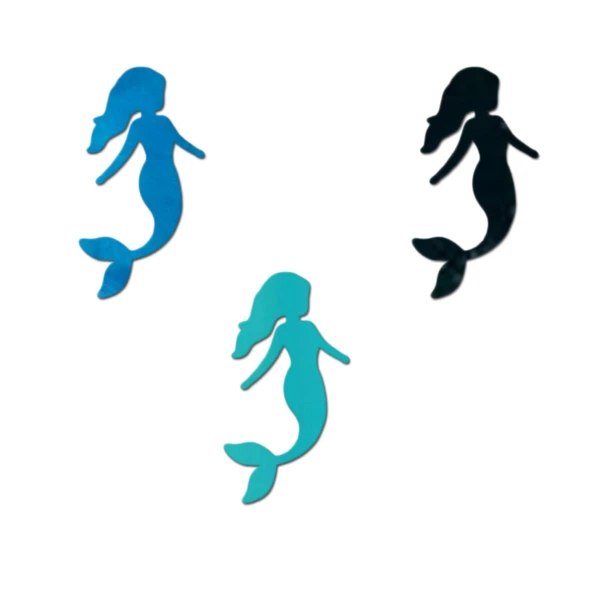 Epoksi Silikon Kalıp Çoklu Deniz Kızı Kolye Anahtarlık Küpe Kalıbı 14 Lü - 4