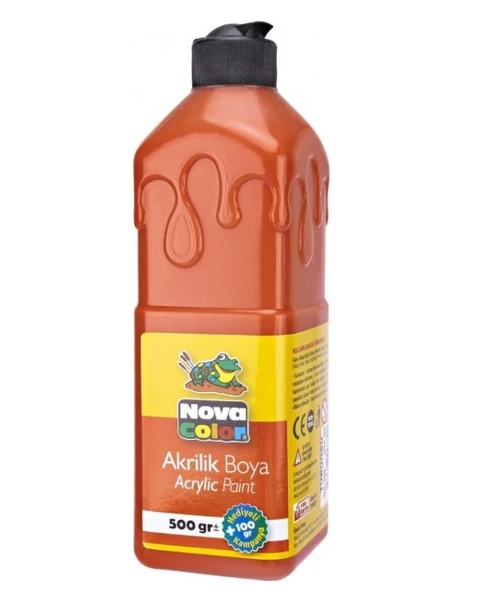 Nova Color Akrilik Boya 500Ml Turuncu ürün görseli 1