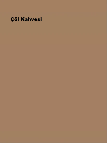 Marshall Silikonlu Özel Mat Çöl Kahvesi 2,5lt (3,5 Kg) - 2