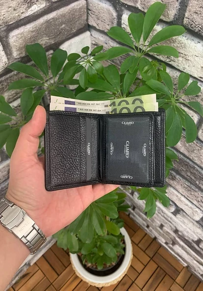Guard Dustin Siyah Hakiki Deri Erkek Cüzdanı - GRD250207WT407 - Resim 3