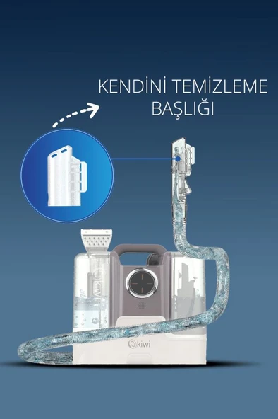 Kiwi Kcc-4327 Buharlı Sesli Komutlu Koltuk ve Halı Yıkama Leke Çıkartma Makinesi - 4