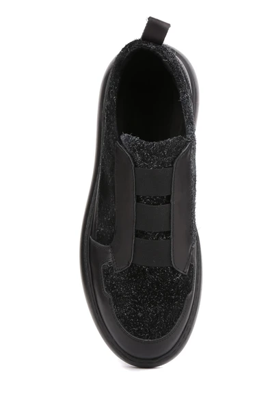 Shoetyle - Siyah Deri Bağcıksız Erkek Ayakkabı 610-190-17 - 6