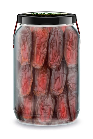 Jumbo Medine Hurması Bi Kavanoz 660 cc. Cam Kavanozda Özel Seçme Hurma Medine Hurması Medina Dates ürün görseli