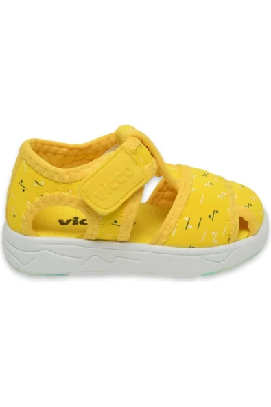 Vicco 332.P24Y.306 Bumba III Sarı Phylon Çocuk Sandalet - Resim 2
