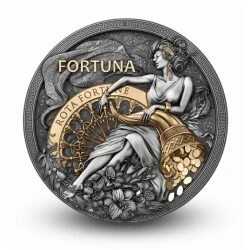 AgaKulche Fortuna Kader Tanrısı Gümüş Sikke Coin