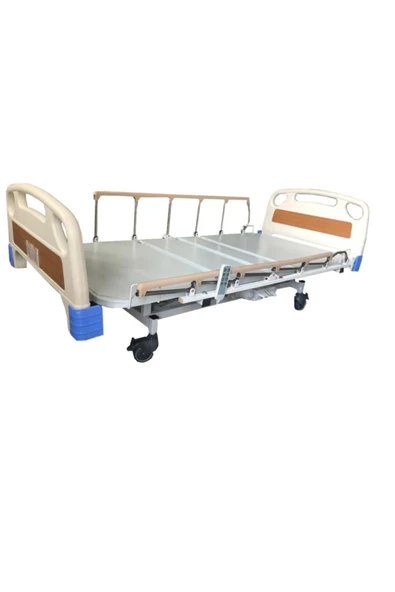3 Motorlu Hasta Karyolası Abs Kaplama Korkuluklu Yatak Dahil Ista - 2
