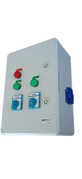 Havuz Kumanda Panosu 2 Pompa 1 Grup Lamba (Kaçak ve Zaman Röleli) Trifaze -ToptancıyızBiz - 3