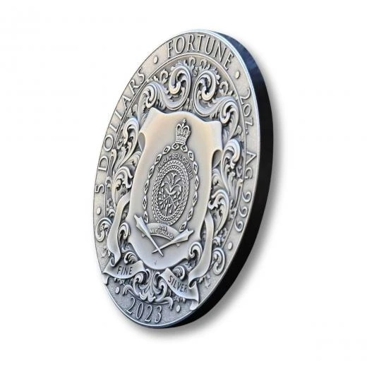 AgaKulche Fortuna Kader Tanrısı Gümüş Sikke Coin - 4