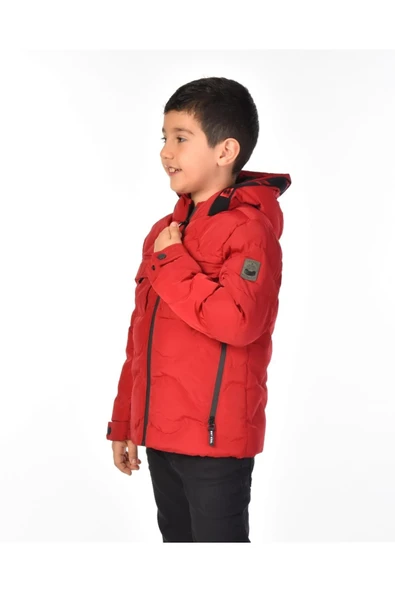 Erkek Çocuk Mont Kırmızı 51230K - 4