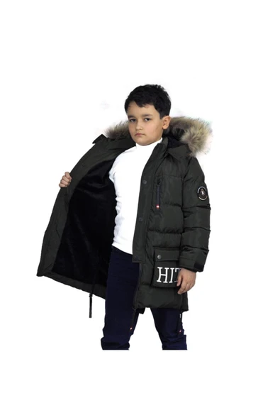 Erkek Çocuk Haki Mont 51233h - 3