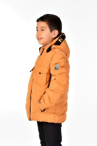 Erkek Çocuk Mont Sarı 51230s - 11
