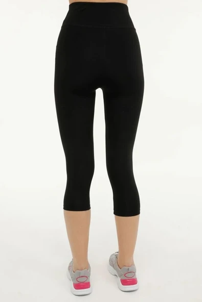 Lumberjack WB pell 26T1254 5Fx Kadın Siyah Spor Tayt 101931749 - 2