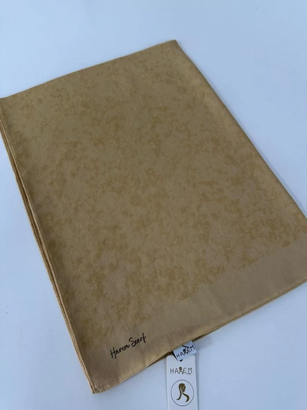 Harem Desenli Pamuk Gold Silvia Buğday Şal HFW0325 ürün görseli