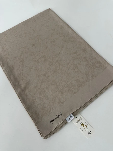 Harem Desenli Pamuk Gold Silvia Kum Beji Şal HFW0321 ürün görseli 1