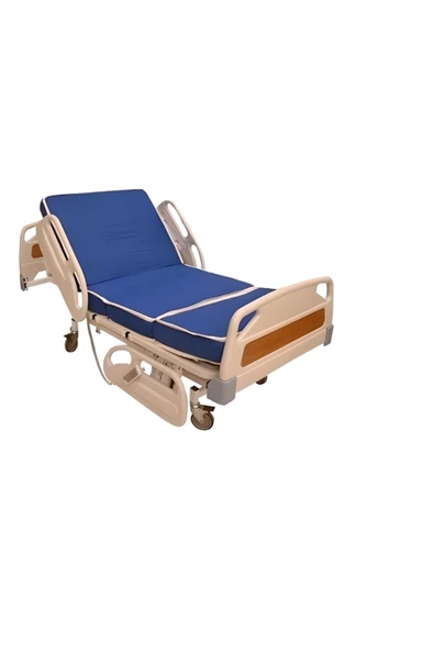 Üç Motorlu Asansörlü Full Abs Hasta Yatağı - Resim 2