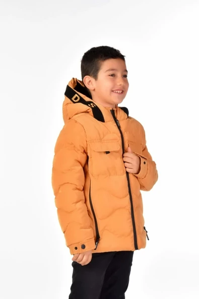 Erkek Çocuk Mont Sarı 51230s - 5