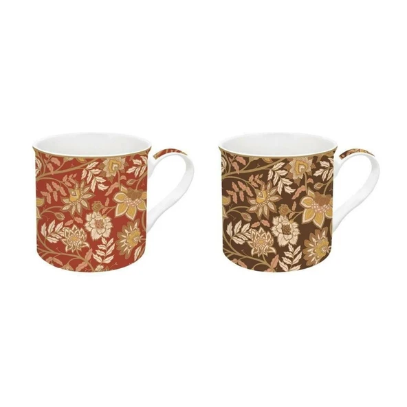 Easy Life Fine China Porselen 2'li Kulplu Bardak 300 ml