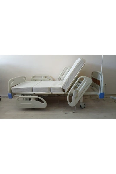 2 Motorlu Full ABS Hasta Karyolası + 4 Parçalı Yatak - 2