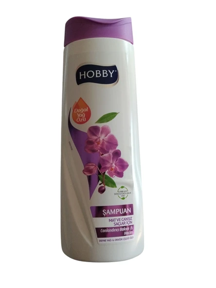 Hobby Şampuan Defne Yağı ve Orkide Çiçeği Özlü 500 Ml
