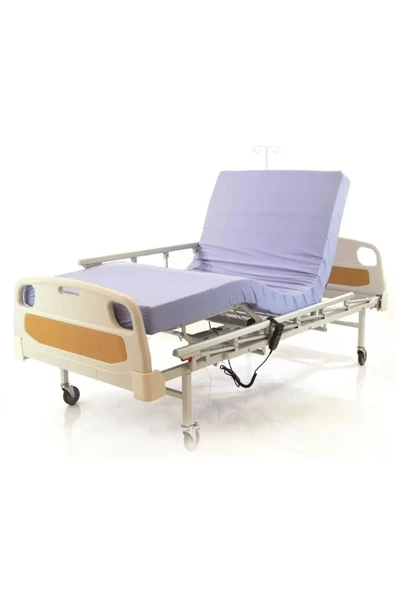 ROYALSAN SAĞLIK HASTA KARYOLASI ABS (SİLİNEBİLİR) BAŞLIKLI 2 MOTORLU H224-AP / H329