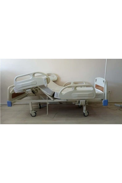 2 Motorlu Full ABS Hasta Karyolası + 4 Parçalı Yatak - 3