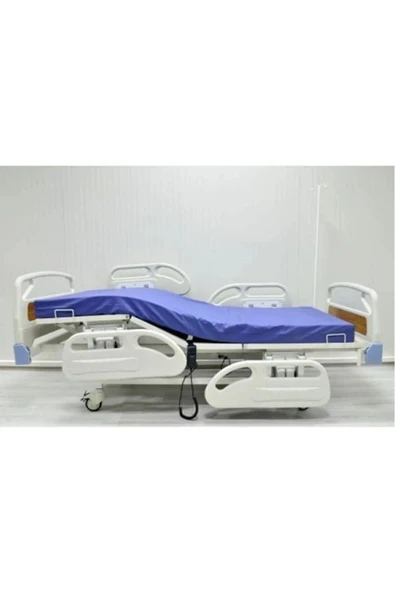 2 Motorlu Hasta Karyolası | Full Abs Motorlu Hasta Yatağı | Hastane Tipi - 2