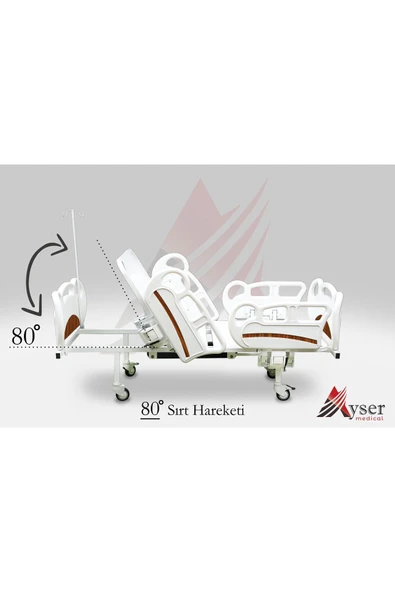 2 Motorlu Abs Hasta Karyolası (4 PARÇALI SÜNGER HASTA DÖŞEĞİ DAHİLDİR.) - 4