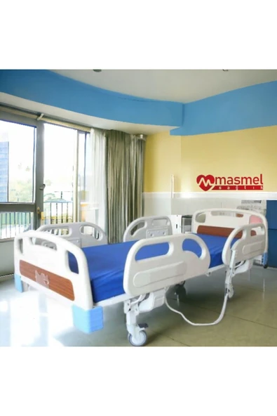 4 Motorlu Hasta Karyolası | Full Abs Hastane Tipi Hasta Karyolası