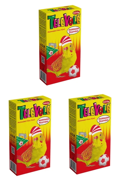 Televole Muhabbet Kuşu Yemi/gs 300 G - 3 Adet