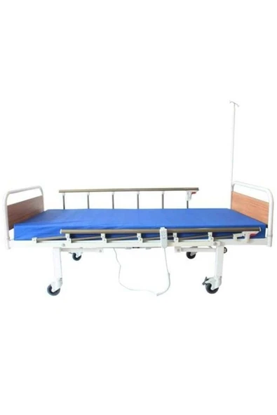 Tabanca Korkuluklu Hasta Yatağı Yemek Masası - Resim 3