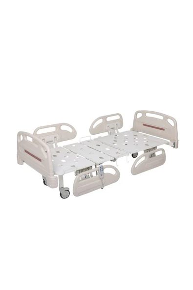 2 Motorlu ABS Korkuluklu Hasta Karyolası - Resim 4