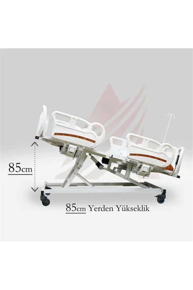 DÖRT MOTORLU FULL ABS HASTA KARYOLASI (4 PARÇA SÜNGER HASTA DÖŞEĞİ DAHİLDİR.) - Resim 2