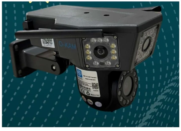 O-KAM Pro 3016 Wi-Fi 6MP PTZ Kamera ürün görseli