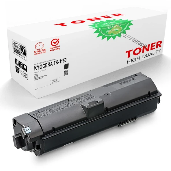 Kyocera Ecosys M2135dn TK-1150 Muadil Toner