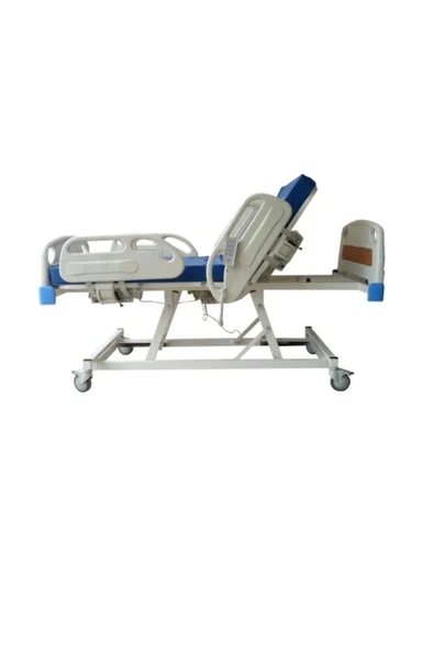 4 Motorlu Hasta Karyolası Full Abs Serum Askısı Ve Yatak Dahil - Resim 3