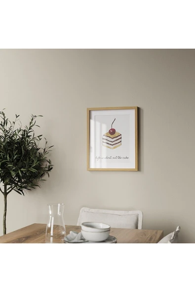 RÖDALM Meşe 40x50 cm Kalın Kenarlı Paspartulu Derinlikli Ahşap Fotoğraf Resim Çerçevesi - 2
